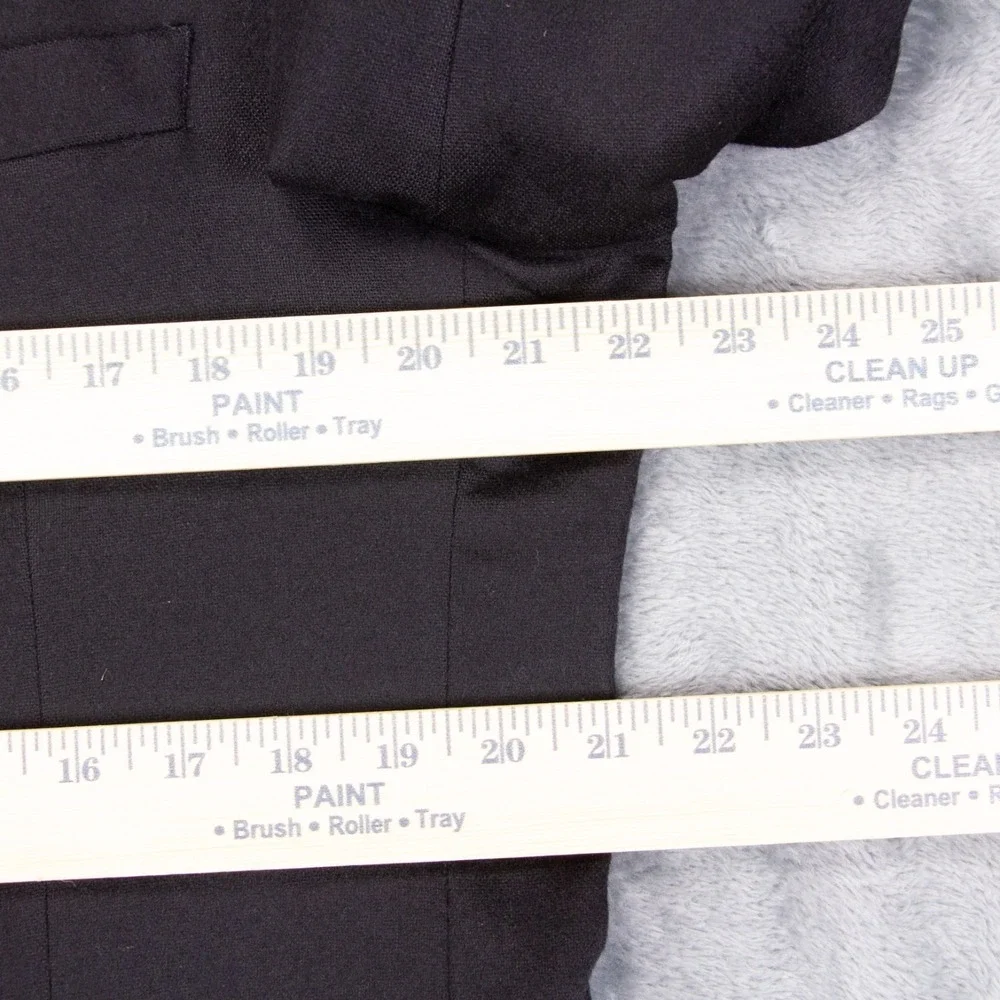 Jos A Bank Mens 42S Black 100% Cashmere Gold Button Blazer Sport Coat 2 BTN‎